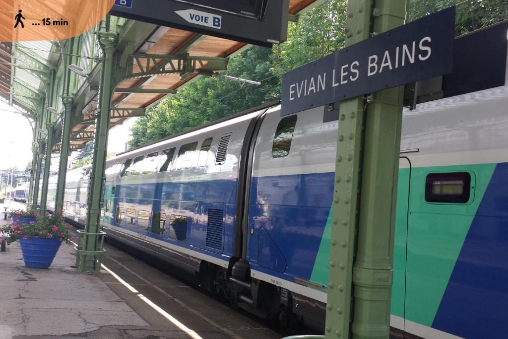 Le Baron Daire Évian-les-Bains Dış mekan fotoğraf